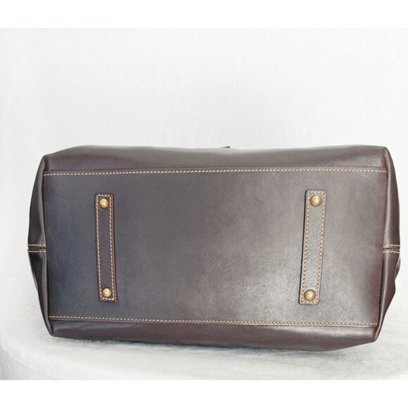 Nwt Dooney & Bourke Florentine Leather Medium Russel Tote Bag - Picture 8 of 13